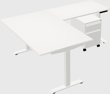 Height-adjustable desk - grade 3