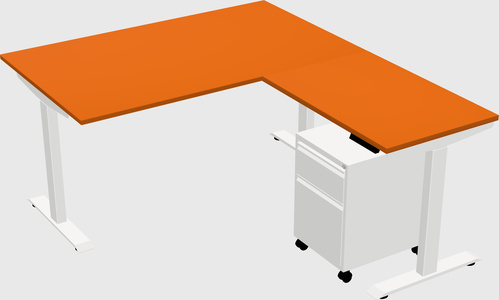 Height-adjustable desk - grade 3