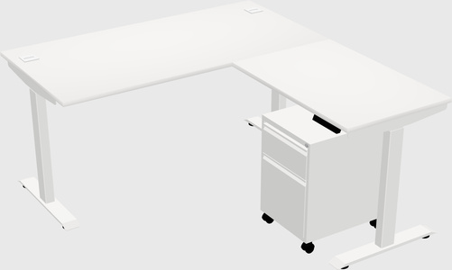 Height-adjustable desk - grade 3