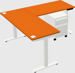 Height-adjustable desk - grade 3
