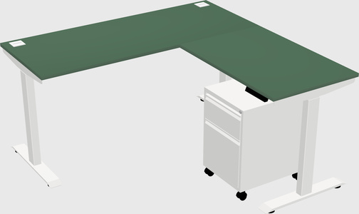 Height-adjustable desk - grade 3