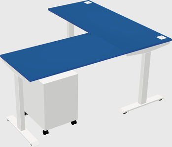 Height-adjustable desk - grade 3