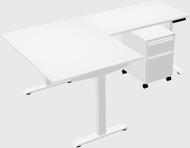 Height-adjustable desk - grade 3