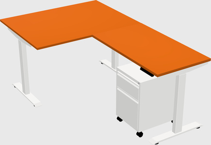 Height-adjustable desk - grade 3