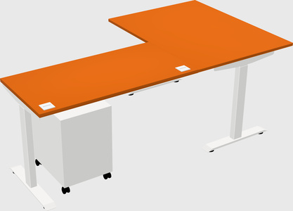 Height-adjustable desk - grade 3