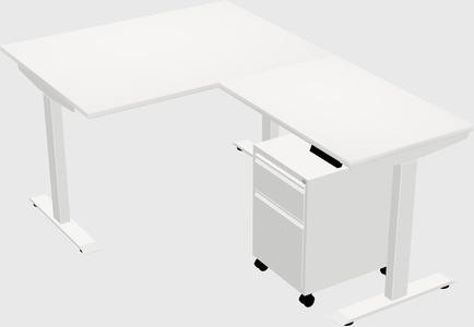 Height-adjustable desk - grade 3