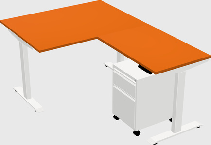 Height-adjustable desk - grade 3