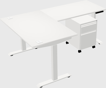 Height-adjustable desk - grade 3