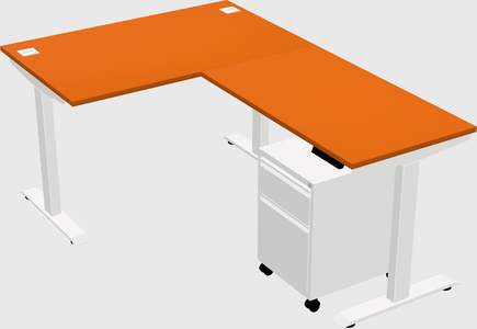 Height-adjustable desk - grade 3