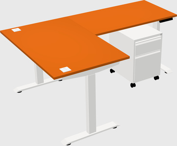 Height-adjustable desk - grade 3