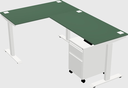 Height-adjustable desk - grade 3