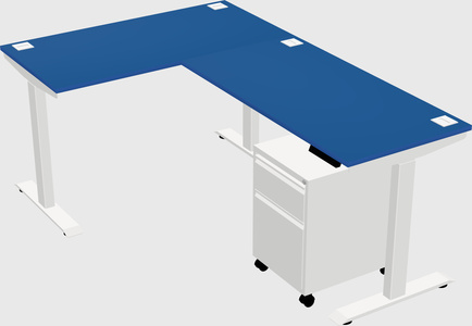 Height-adjustable desk - grade 3