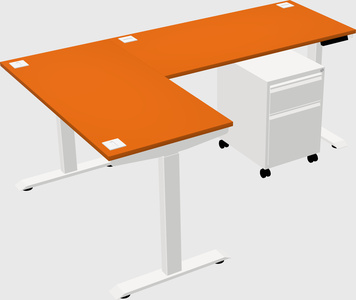 Height-adjustable desk - grade 3