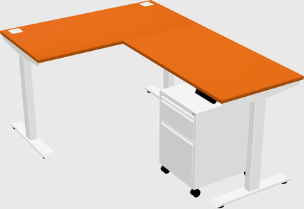 Height-adjustable desk - grade 3