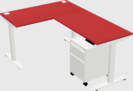 Height-adjustable desk - grade 3