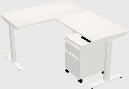 Height-adjustable desk - grade 3