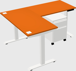 Height-adjustable desk - grade 3