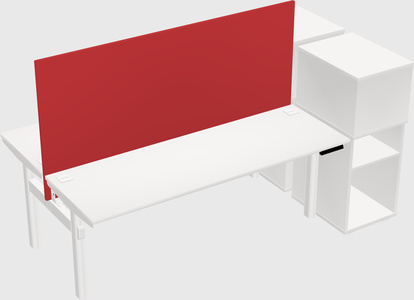 Shared Electric Desk + Cabinet