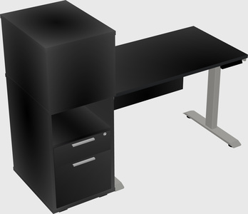 Height-adjustable Desk - Grade 3 W/cabinet