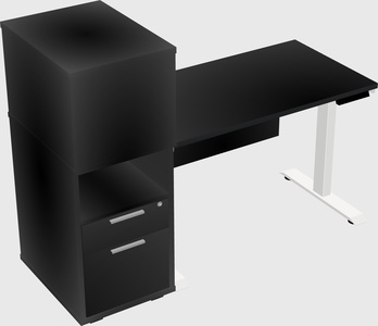 Height-adjustable Desk - Grade 3 W/cabinet