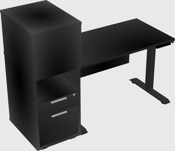 Height-adjustable Desk - Grade 3 W/cabinet