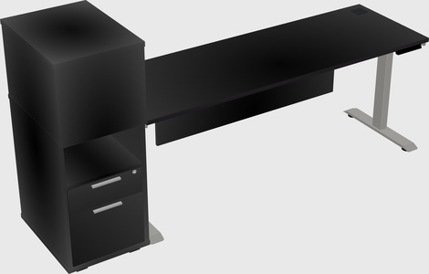 Height-adjustable Desk - Grade 3 W/cabinet