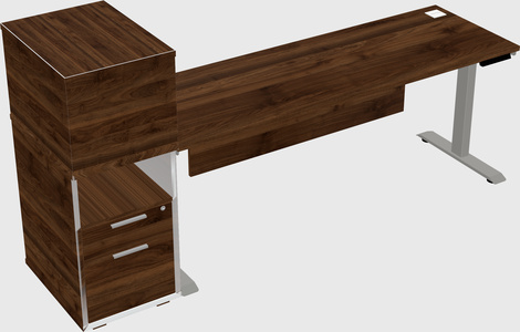 Height-adjustable Desk - Grade 3 W/cabinet
