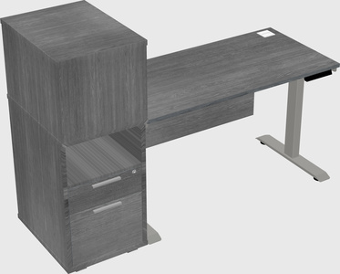 Height-adjustable Desk - Grade 3 W/cabinet