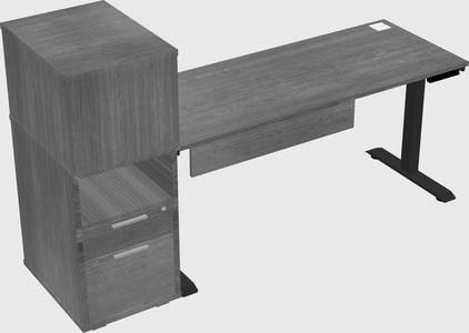 Height-adjustable Desk - Grade 3 W/cabinet
