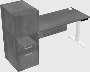 Height-adjustable Desk - Grade 3 W/cabinet