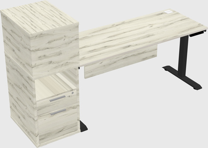 Height-adjustable Desk - Grade 3 W/cabinet