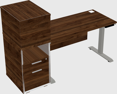 Height-adjustable Desk - Grade 3 W/cabinet