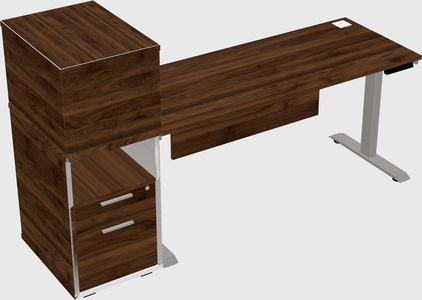 Height-adjustable Desk - Grade 3 W/cabinet