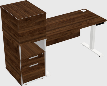 Height-adjustable Desk - Grade 3 W/cabinet