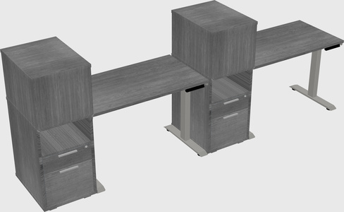 Height-adjustable Desk - Grade 3 W/cabinet