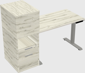 Height-adjustable Desk - Grade 3 W/cabinet