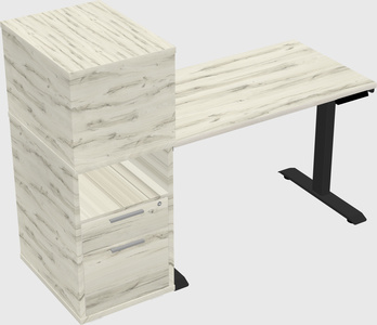 Height-adjustable Desk - Grade 3 W/cabinet