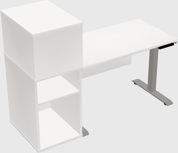 Height-adjustable Desk - Grade 3 W/cabinet