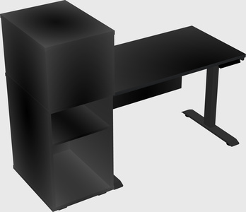 Height-adjustable Desk - Grade 3 W/cabinet
