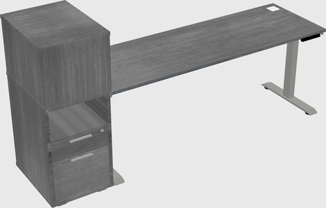 Height-adjustable Desk - Grade 3 W/cabinet