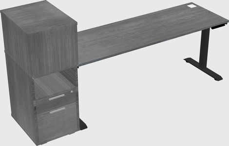 Height-adjustable Desk - Grade 3 W/cabinet