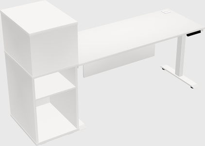 Height-adjustable Desk - Grade 3 W/cabinet