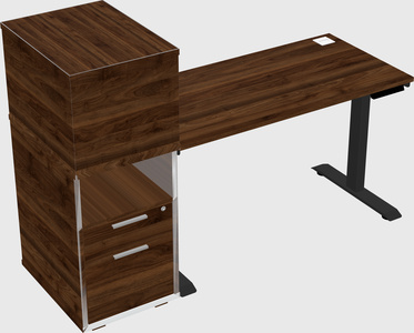 Height-adjustable Desk - Grade 3 W/cabinet
