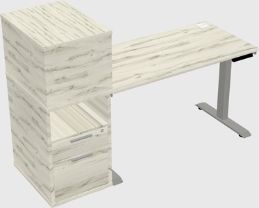 Height-adjustable Desk - Grade 3 W/cabinet