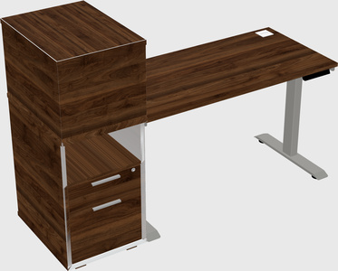 Height-adjustable Desk - Grade 3 W/cabinet