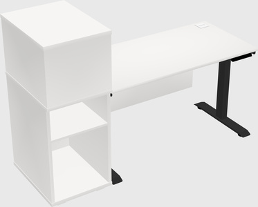 Height-adjustable Desk - Grade 3 W/cabinet