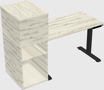 Height-adjustable Desk - Grade 3 W/cabinet