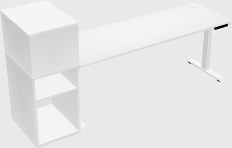 Height-adjustable Desk - Grade 3 W/cabinet