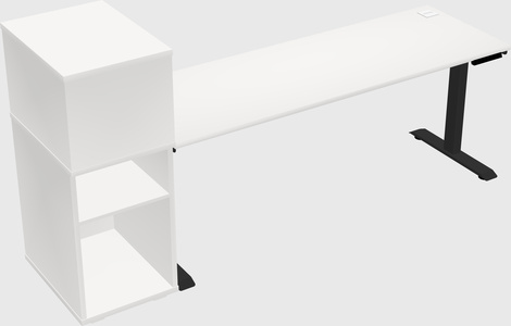Height-adjustable Desk - Grade 3 W/cabinet