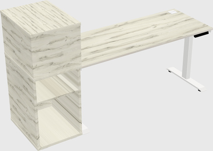 Height-adjustable Desk - Grade 3 W/cabinet